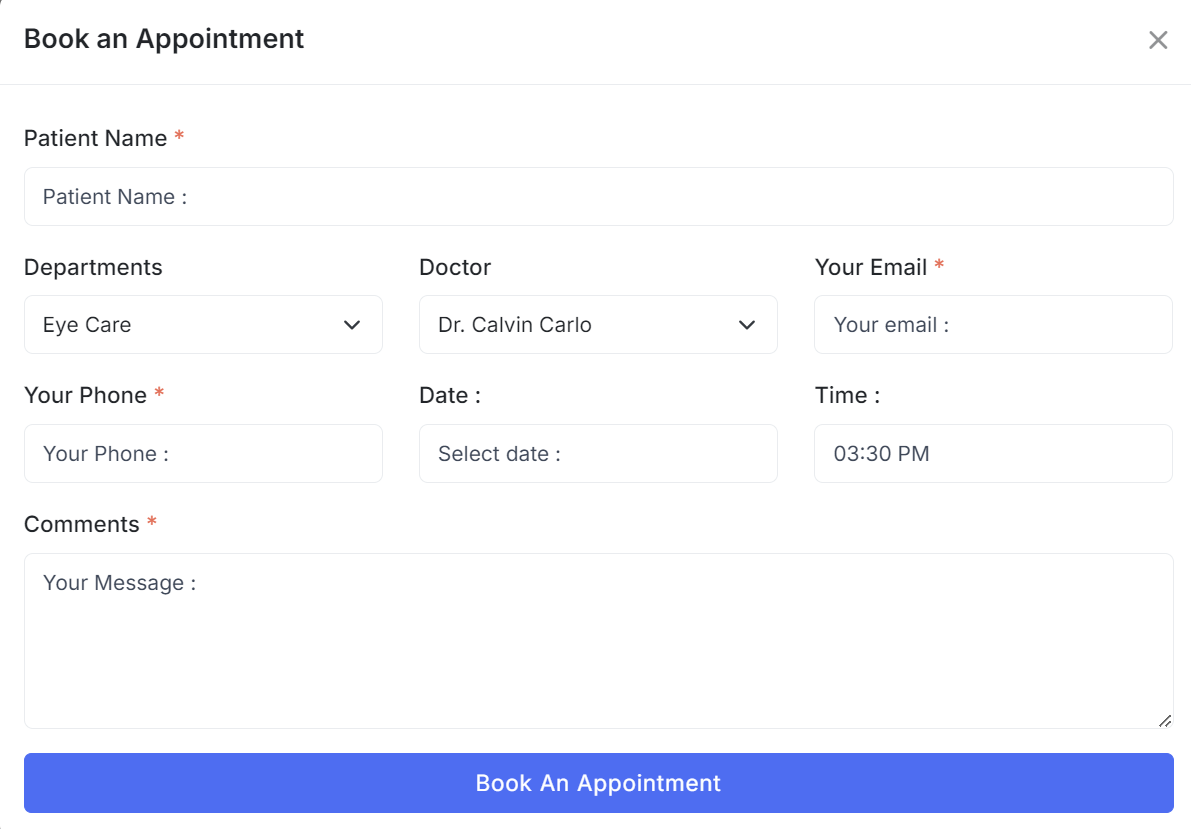 HMS Appointment System